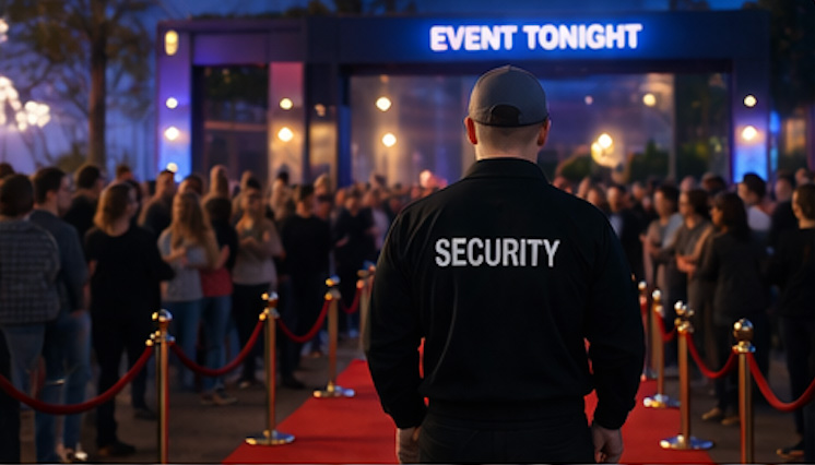 Event security at a live event